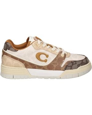 COACH Panelled Trainers - Brown
