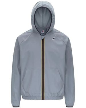 K-Way Sia Hooded Jacket - Blue