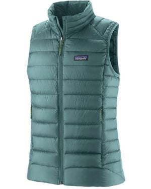 Patagonia Logo-Appliqué Gilet - Green