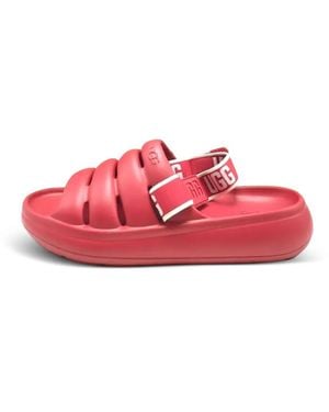 UGG Sport Yeah Slides - Red