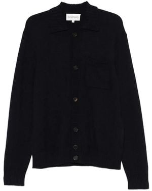 Bompard Cardigan Mit Brusttasche - Blau