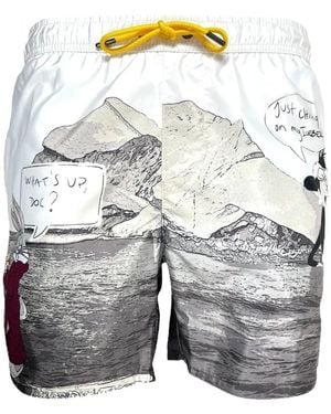 Iceberg Bañador Bugs Bunny Seascape - Gris