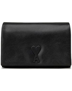 Ami Paris Voulez-Vous Shoulder Bag - Black