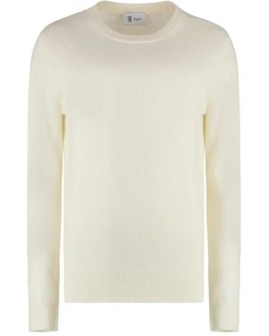 THE (Alphabet) Crew-Neck Jumper - White