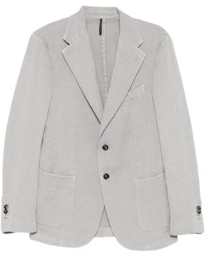 Dell'Oglio Patch-Pockets Blazer - Grey