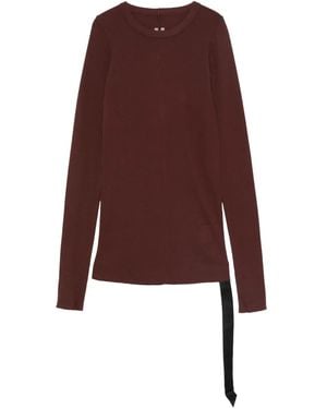 Rick Owens Rib Ls T - Purple