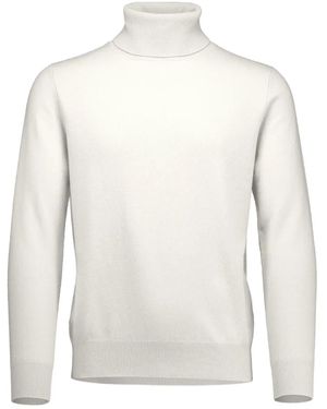 Allude Turtleneck Sweater - White
