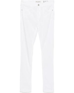 Marc O' Polo Five-Pocket Trousers - White