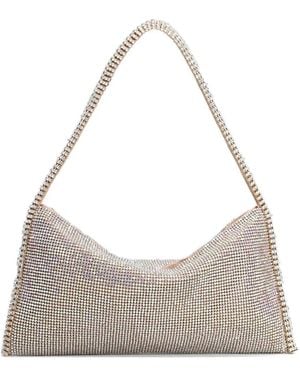 Benedetta Bruzziches Your Best Friend La Grande Shoulder Bag - Grey