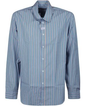 Martine Rose Striped Shirt - Blue