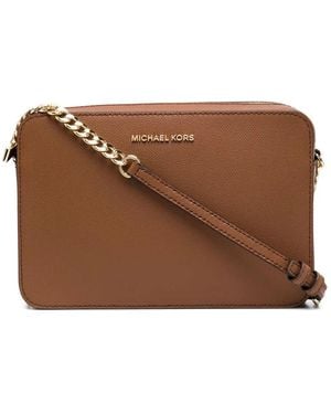 MICHAEL Michael Kors ロゴ サッチェルバッグ - ブラウン