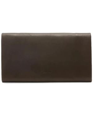 AllSaints Bolso De Mano Harluna Con Cremallera - Marrón