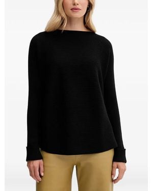 Benetton Langärmeliger Pullover - Schwarz
