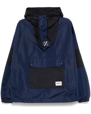Neighborhood Logo-Patch Jacket - Blue