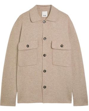 Allude Cashmere-Blend Jacket - Natural