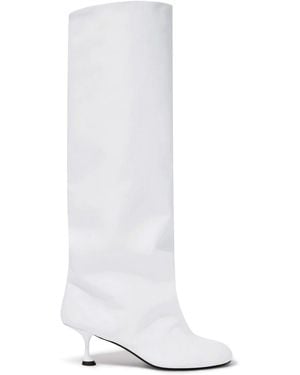 Proenza Schouler 60mm Tee Knee-high Boots - White