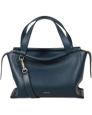 Wandler Ide Shopper Met Handvat - Blauw
