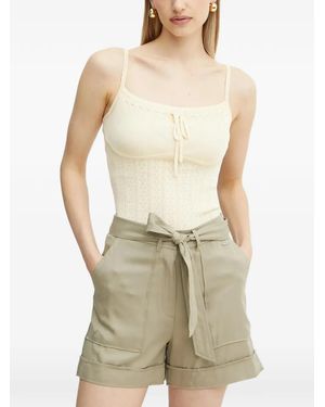 Guess Reina Knitted Top - Natural