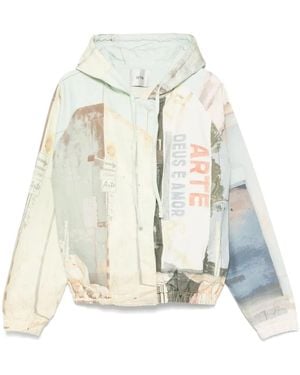 Arte' Jack Met Print - Wit