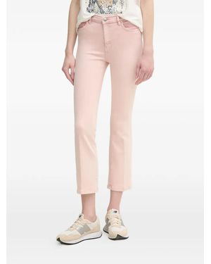 Ouí Cropped Jeans - Pink