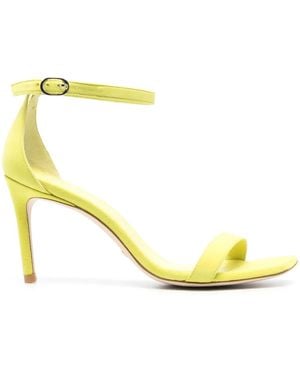 Stuart Weitzman 80Mm Open-Toe Sandals - Yellow