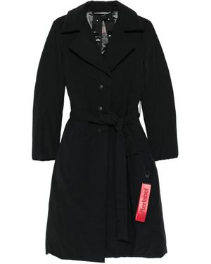 AFTER LABEL Oklan Belted Coat - Black
