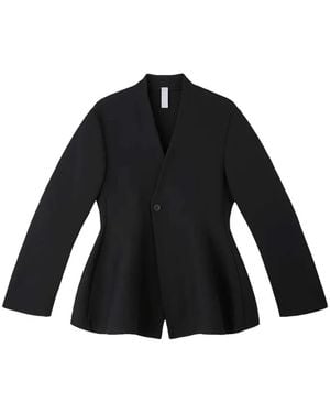 CFCL V-Neck Single-Button Jacket - Black