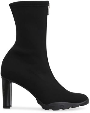 McQueen Botas suaves de buceo en lienzo - Negro