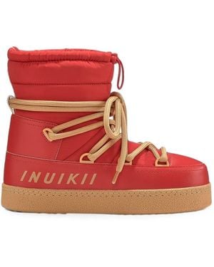 Inuikii Mountain Lace-Up Boots - Red