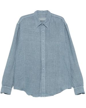 Costumein Chemise Boutonnée À Manches Longues - Blue