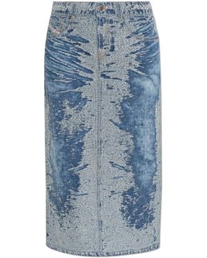 DIESEL Skirt De-Skye-S - Blue