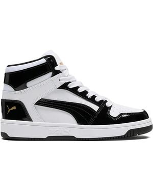 PUMA Rebound Layup Lace-Up Sneakers - Black