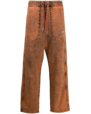 DIESEL D-Martians Track Pants - Brown