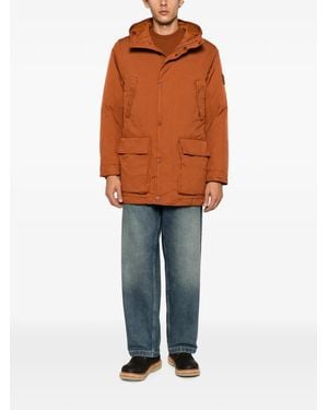 Stone Island Chaqueta Ghost Con Capucha - Naranja