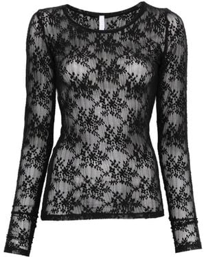 Imperial Lace Top - Black