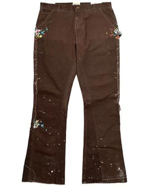 GALLERY DEPT. La Flared Trousers - Brown