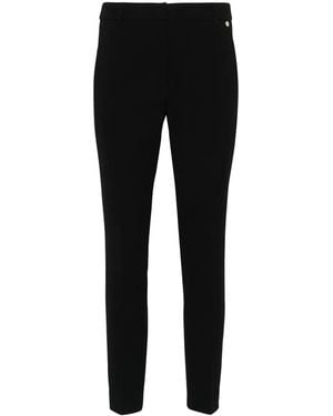 Liu Jo Crepe Cigarette Pants - Black