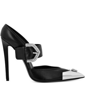 Philipp Plein Pointed-Toe Pumps - Black