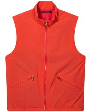 Paul Smith Cotton-Blend Gilet - Red