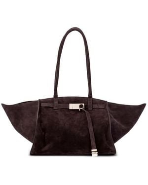 Benedetta Bruzziches Handtasche Aus Leder - Schwarz