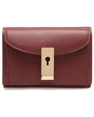 Bally Lock Me Wallet - Purple