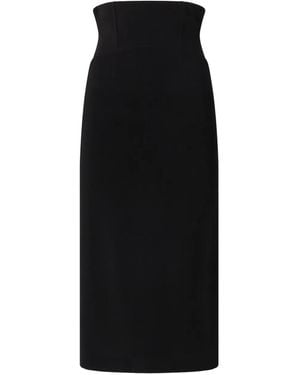 Pinko High-Waisted Skirt - Black