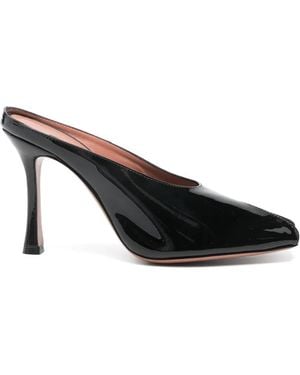 Castagna Daisy Heeled Sandals - Black