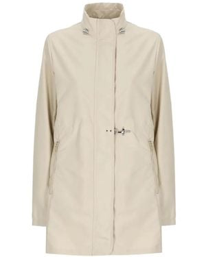 Fay Iconic-Hook Jacket - White