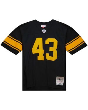 Mitchell & Ness 2008 Troy Polamalu Pittsburgh Steelers Authentic Player Trikot - Schwarz