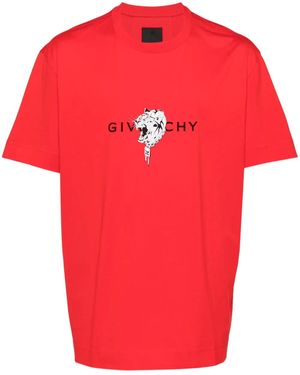 Givenchy ロゴ Tシャツ - レッド