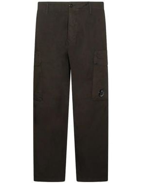 C.P. Company Micro-Reps Boxy Cargo Lens Trousers - Black