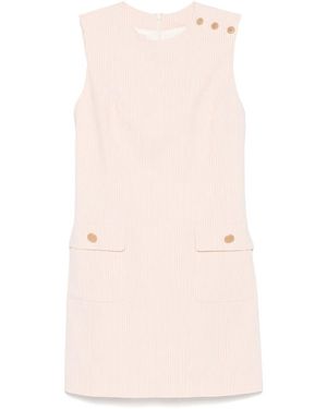 FRAME Striped Mini Dress - Natural