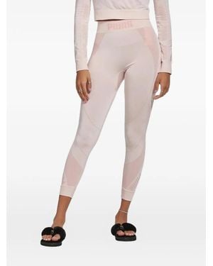 PUMA Logo-waist leggings - Natural