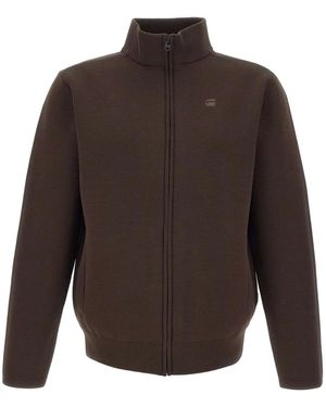 G-Star Zip-Up Sweatshirt - Gray